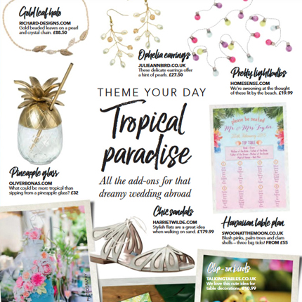 Theme your day – Tropical paradise