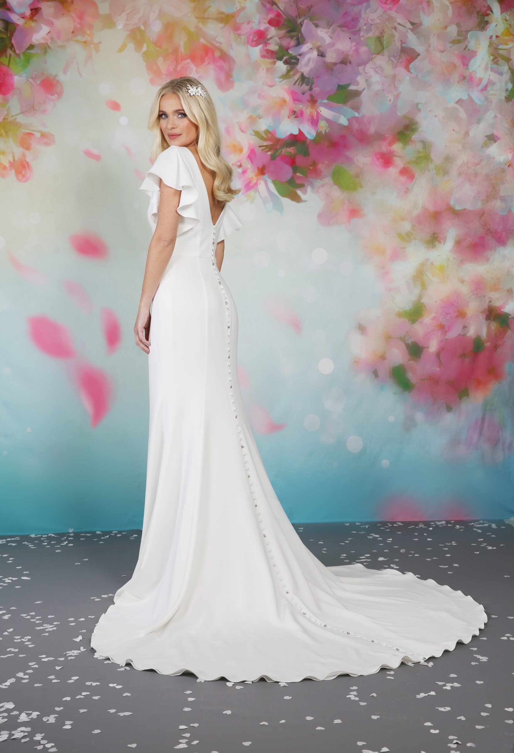 andmary Emily slit dress ベージュ 即日発送ベージュEmily slit dress andmary