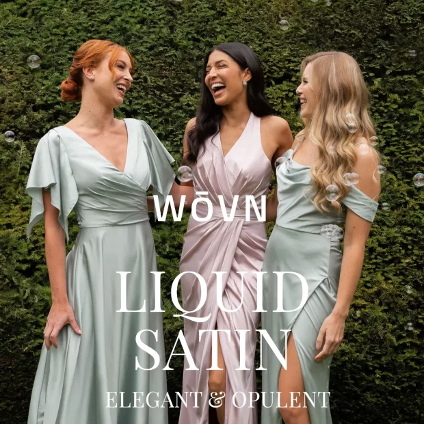 Wovn Liquid Satin : Elegant And Opulent